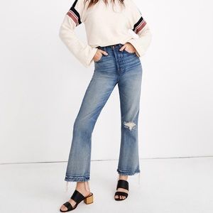 NWT Madewell Rivet & Thread Relaxed Bootcut Jeans